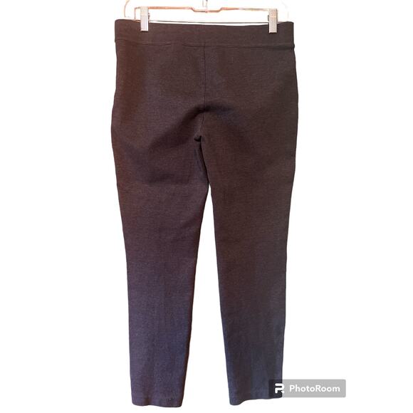 Eddie Bauer Passenger Ponte Leggings Charcoal Gray - Size 8 - Picture 2 of 5